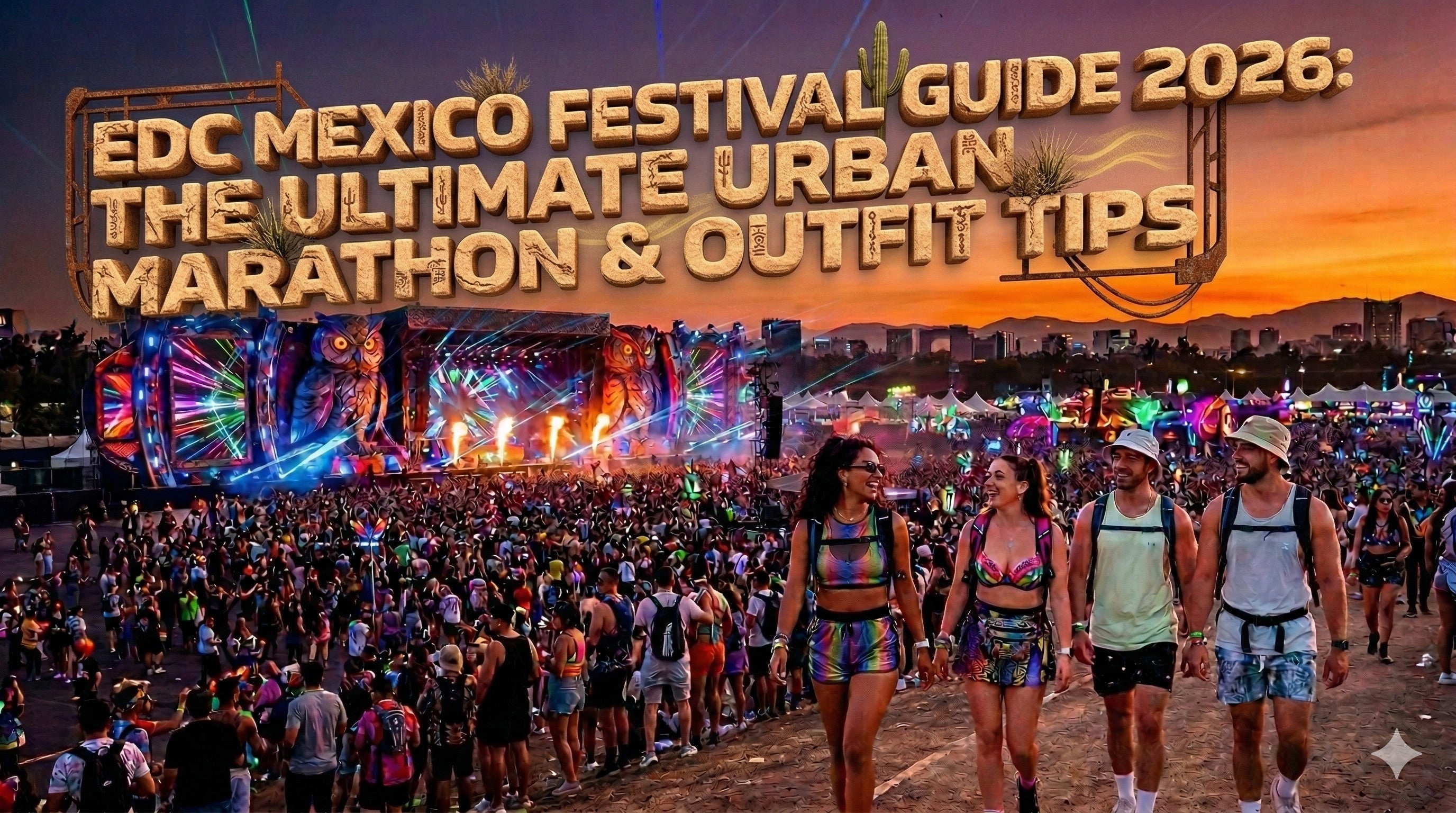 EDC Mexico 2026 Outfit Guide: What to Wear & Pack