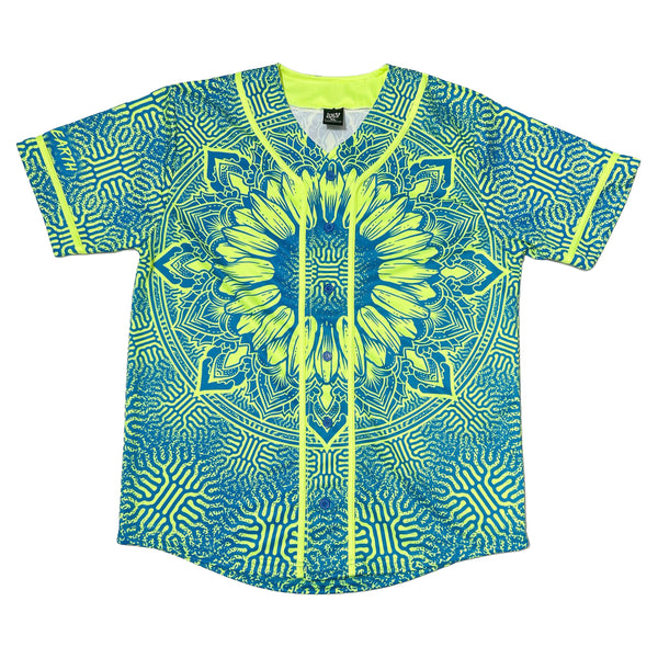 Sunflower of Life - UV - Baseball Jersey