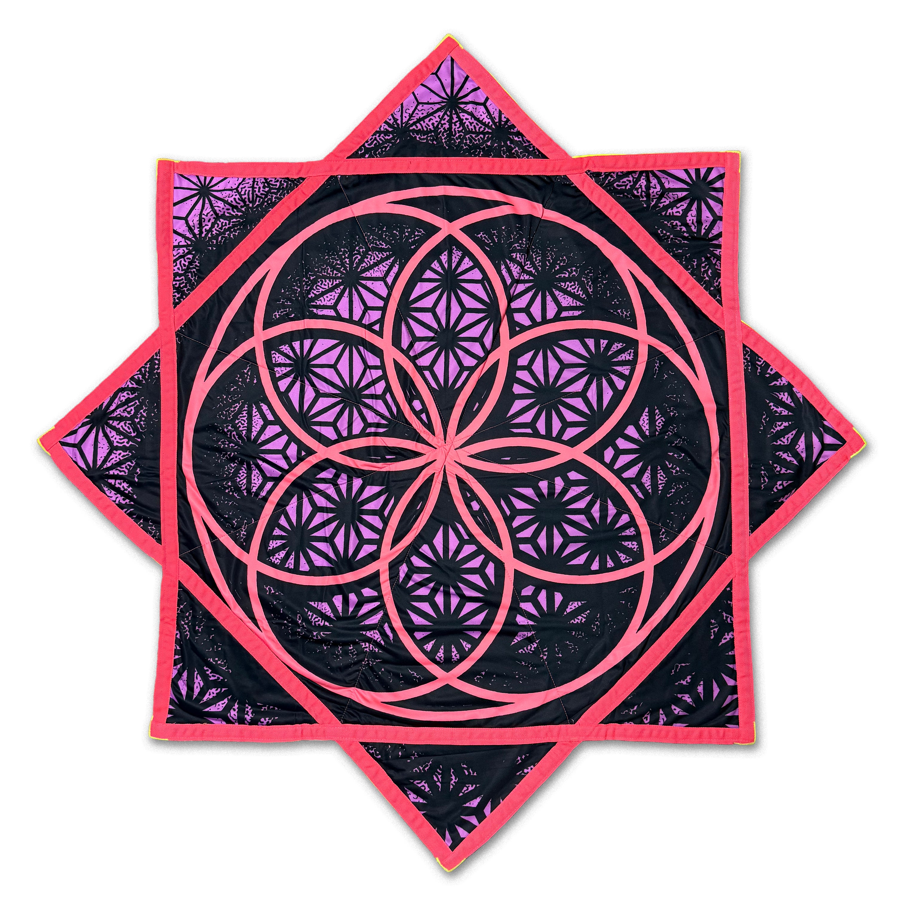 FLOWZILLA – 48‑inch mega Kaiju spinning flow star by First Earth, bold rave prop for festival performers