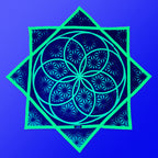 FLOWZILLA – 48‑inch mega Kaiju spinning flow star by First Earth, bold rave prop for festival performers