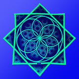 FLOWZILLA – 48‑inch mega Kaiju spinning flow star by First Earth, bold rave prop for festival performers