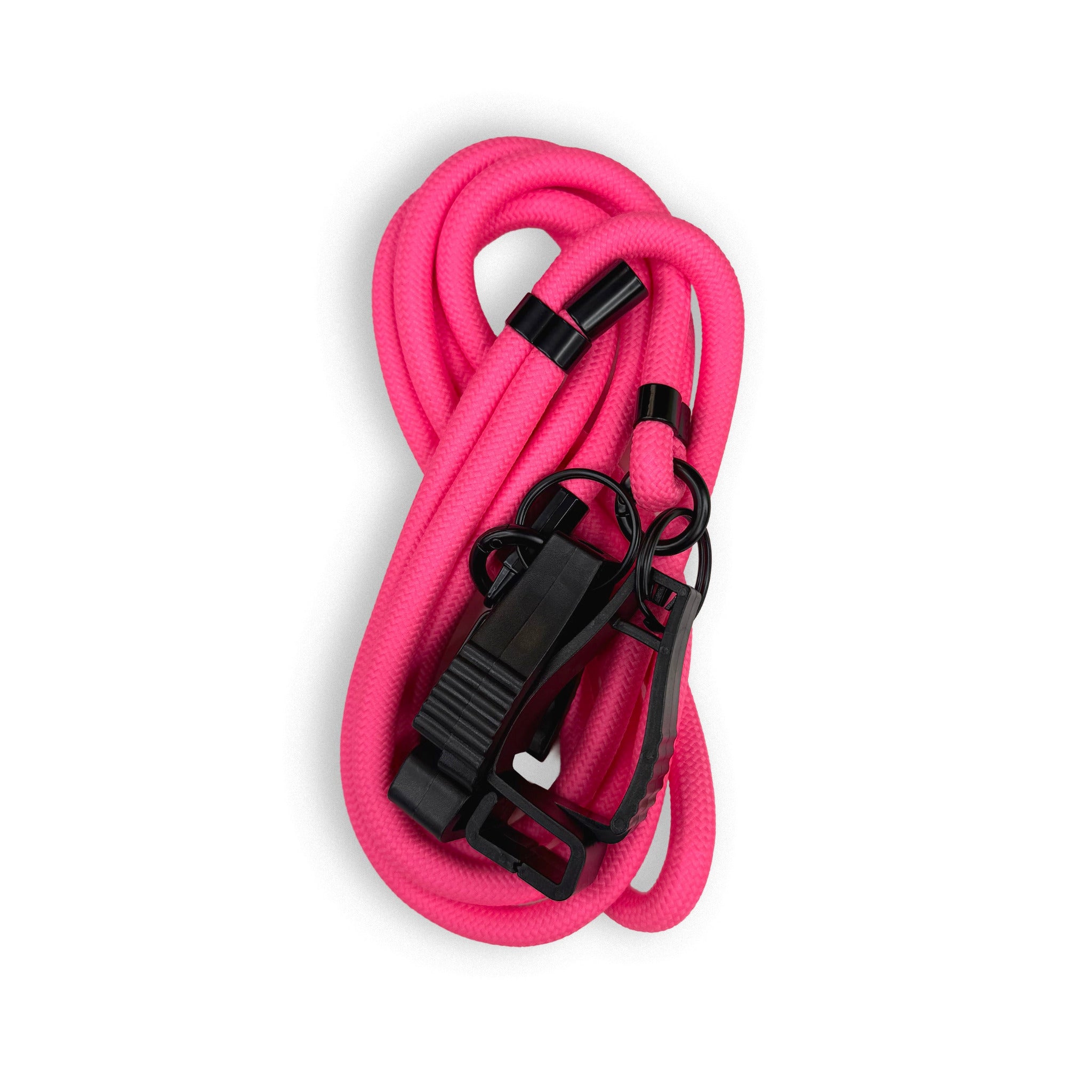 UV Pink — Paracord 2.0 crossbody strap for spinning Flow Star – UV pink, adjustable, rave-ready by First Earth 