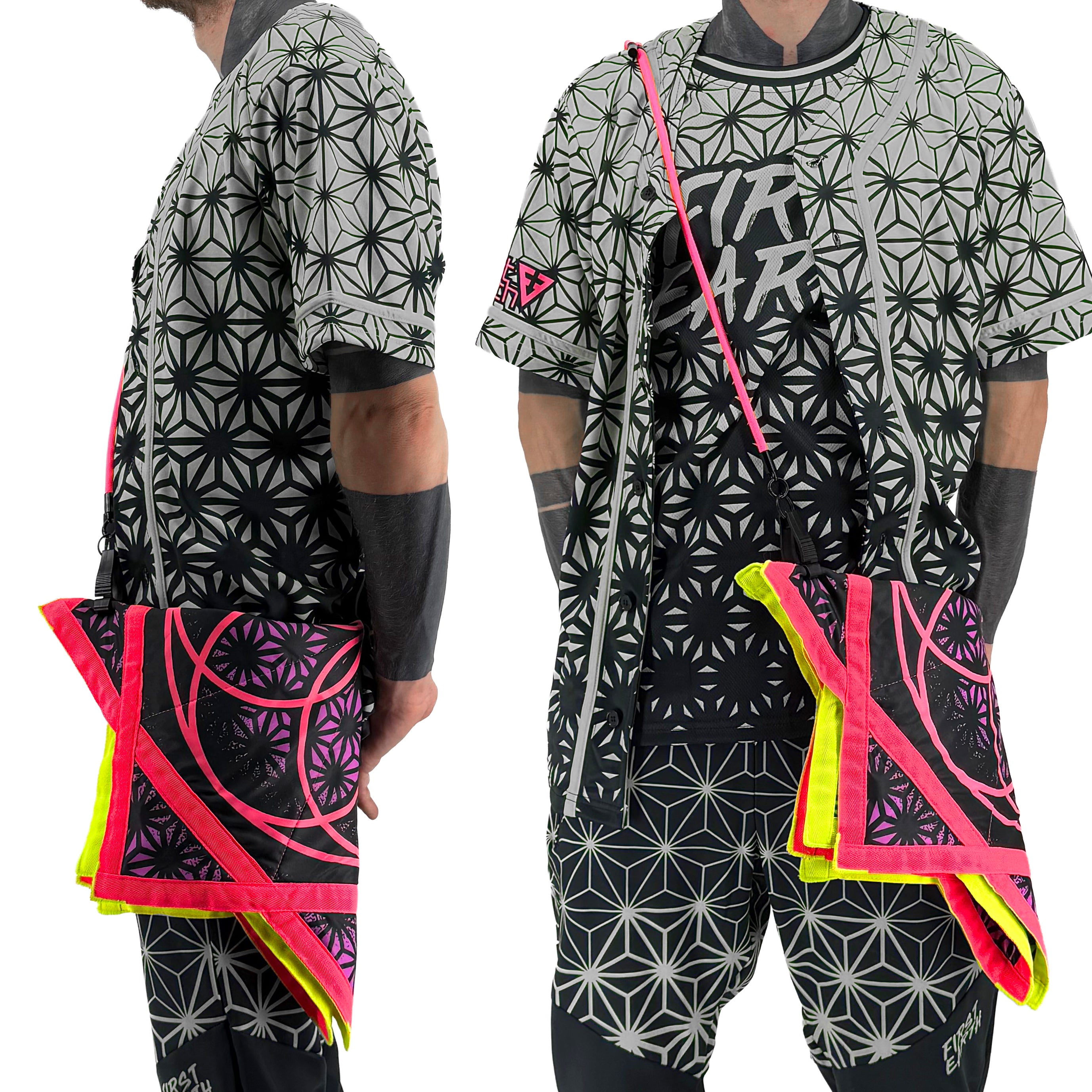 Cross Body Strap - Paracord 2.0 by First Earth, accessory detail showing the adjustable crossbody strap and hardware