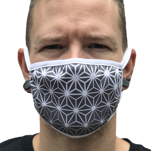 First Earth Asanoha face mask – festival rave essential