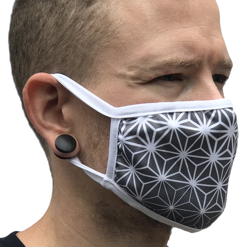 First Earth Asanoha face mask – festival rave essential