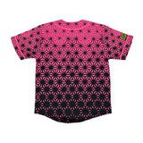 Asanoha Pink - UV - Baseball Jersey