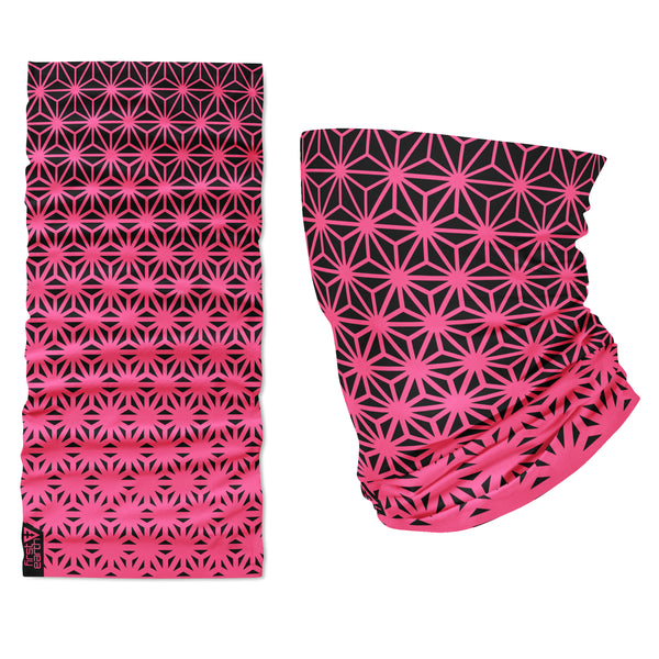 Asanoha - Pink - Tubular Bandana