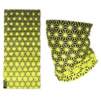 Asanoha - Yellow - Tubular Bandana
