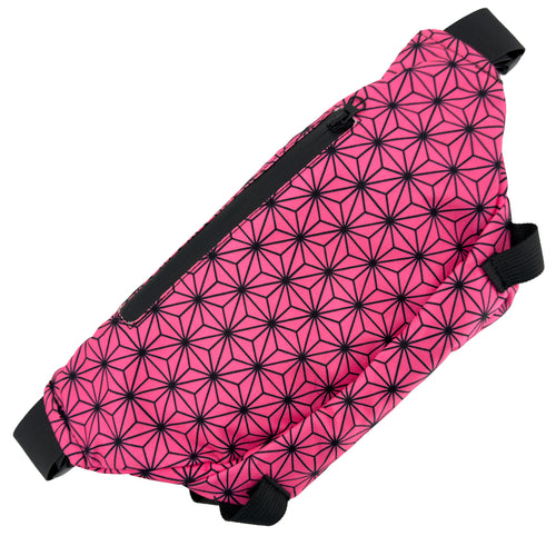 Asanoha Pink - UV - Cross Body Bag