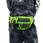 Neon Serpent crossbody bag by First Earth – wearable rave accessory featuring glowing serpent design, perfect for flow artists and festival-goers 