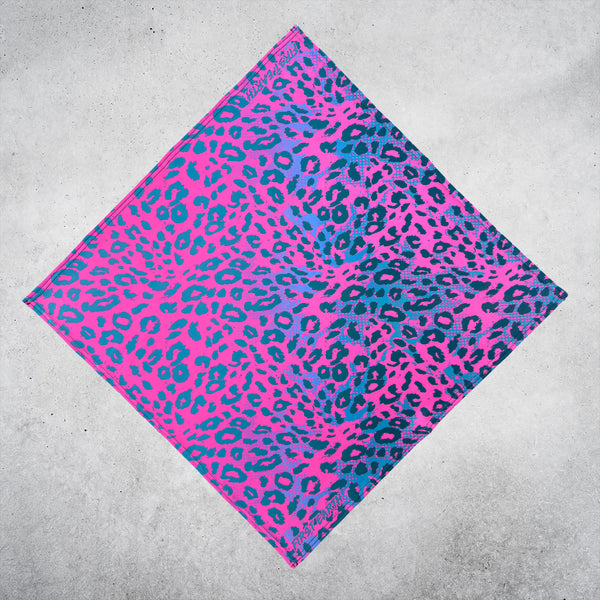 Neon Cheetah - UV Glow - Bandana