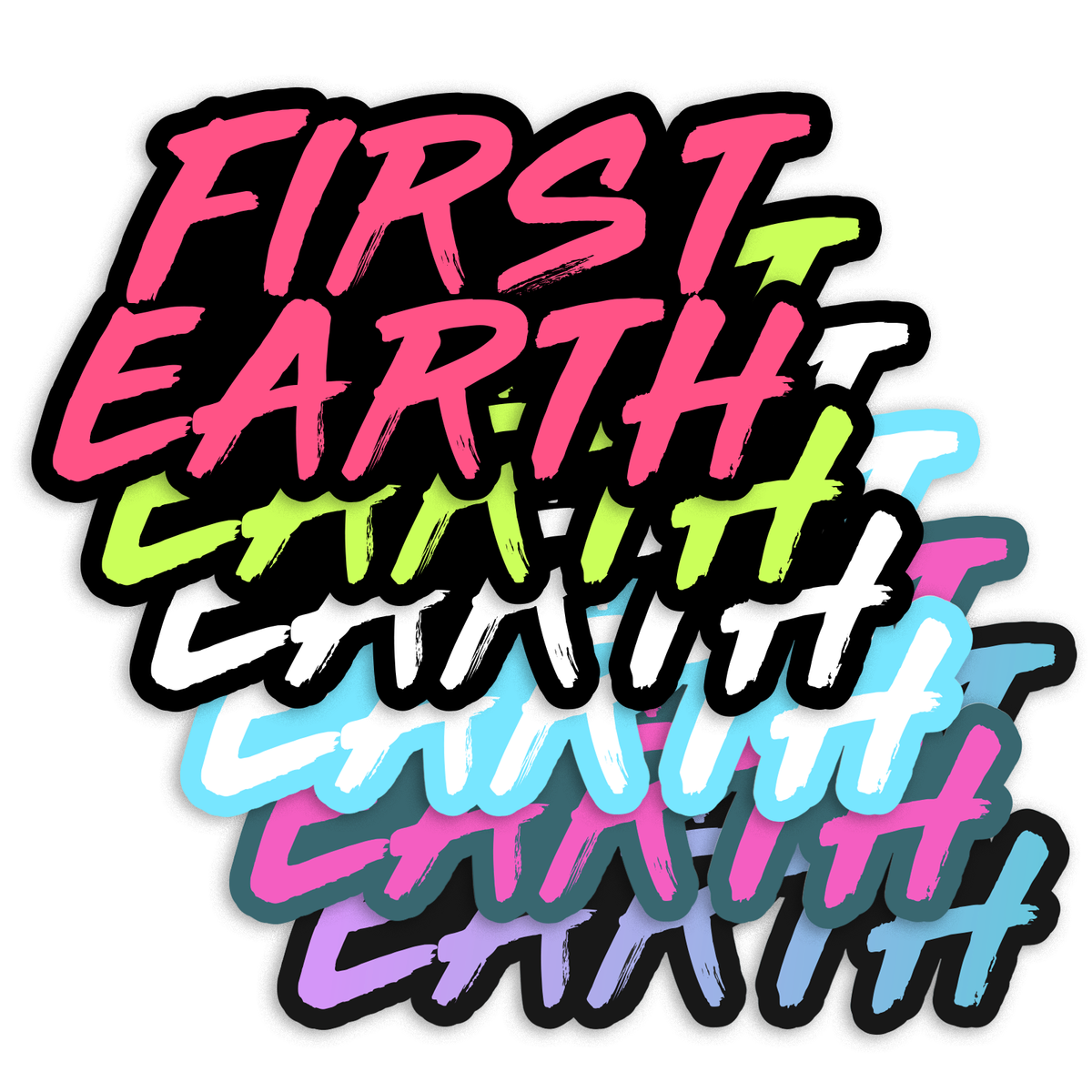 First Earth Icon First Earth - Vinyl Sticker