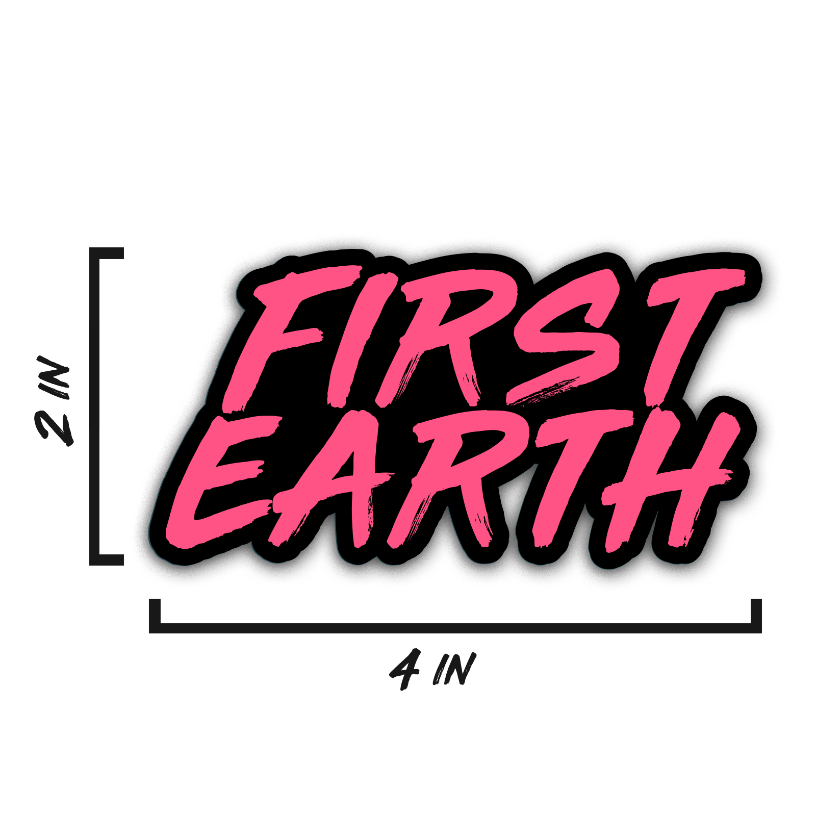 First Earth - Vinyl Sticker