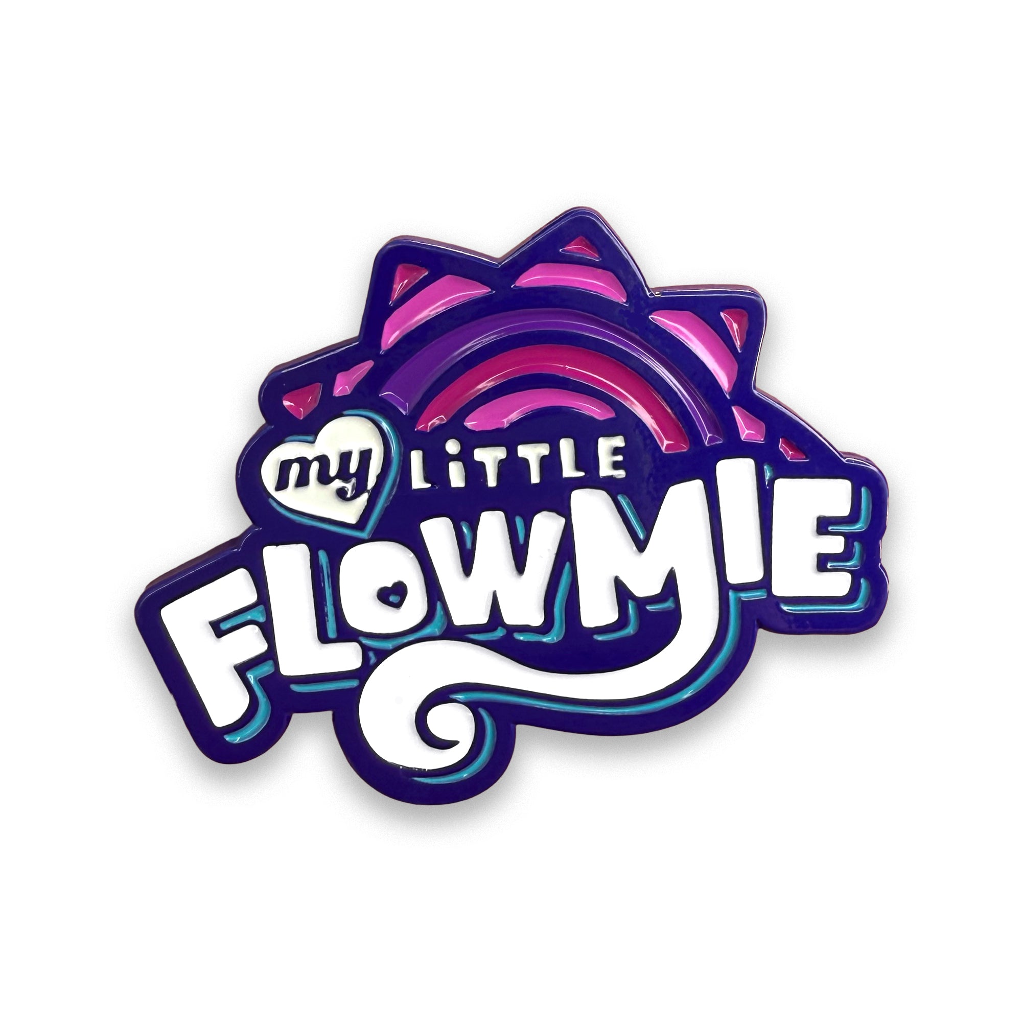 First Earth My Little Flowmie Hat Pin – limited edition collector enamel pin for festival accessories