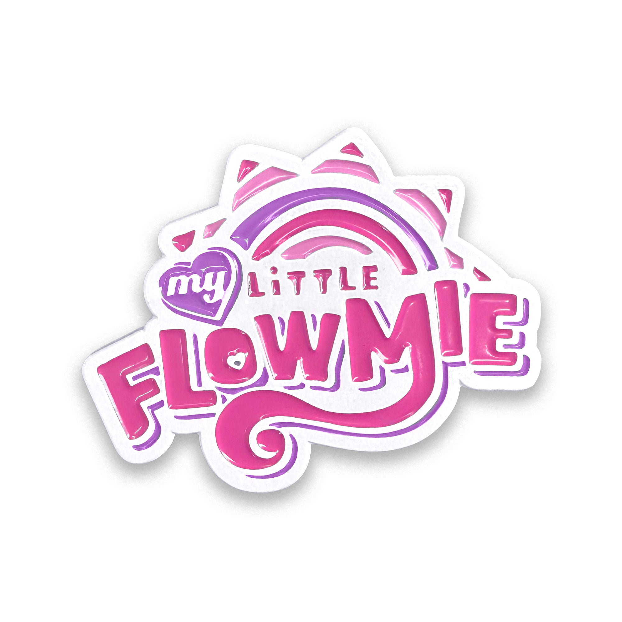 First Earth My Little Flowmie Hat Pin – limited edition collector enamel pin for festival accessories