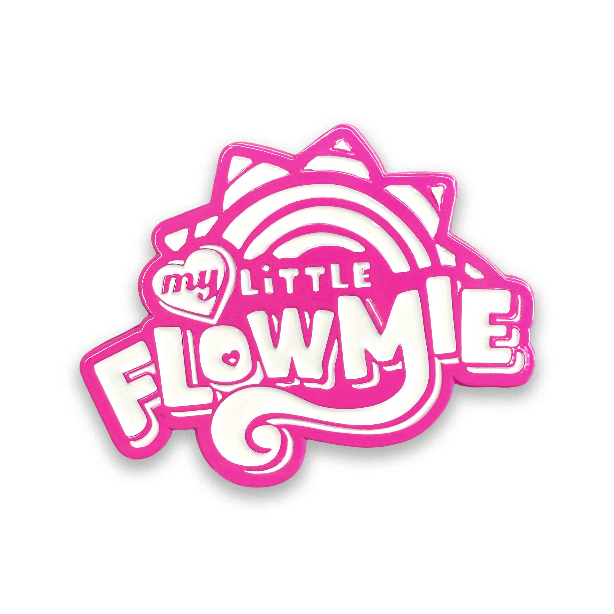 First Earth My Little Flowmie Hat Pin – limited edition collector enamel pin for festival accessories