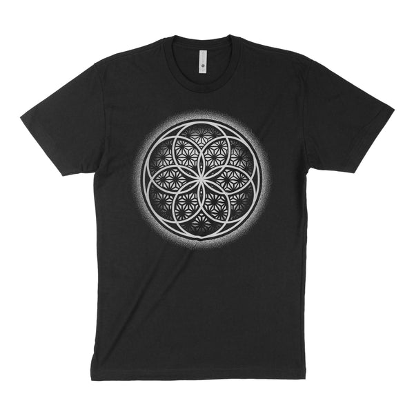 Flower of Life - Silver - Unisex T-Shirt