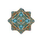 Front of the Glitch Tiger Orange 20 inch UV Flow Star by First Earth