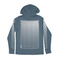 Flower of Life - Blue - Pullover Hoodie