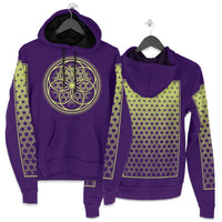 Flower of Life - Purple - Pullover Hoodie