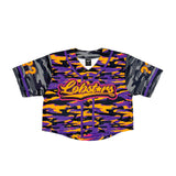 LOBSTARS / SAYONARA - Crop Baseball Jersey