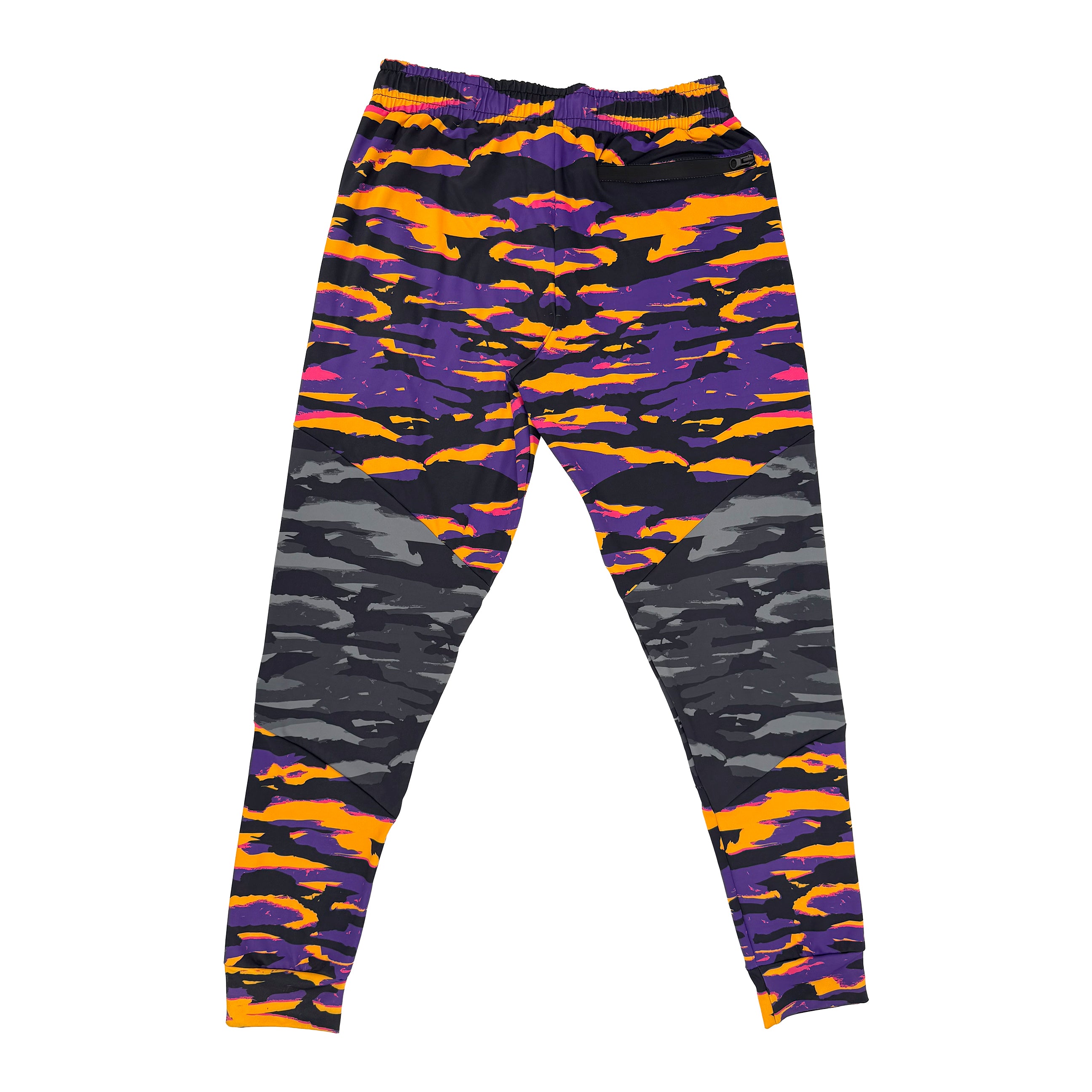 LOBSTARS / SAYONARA joggers by First Earth – comfy rave pants inspired by Tipper shows, with full sublimation crustacean print, breathable fabric, zip pockets, and secure drawstring waist