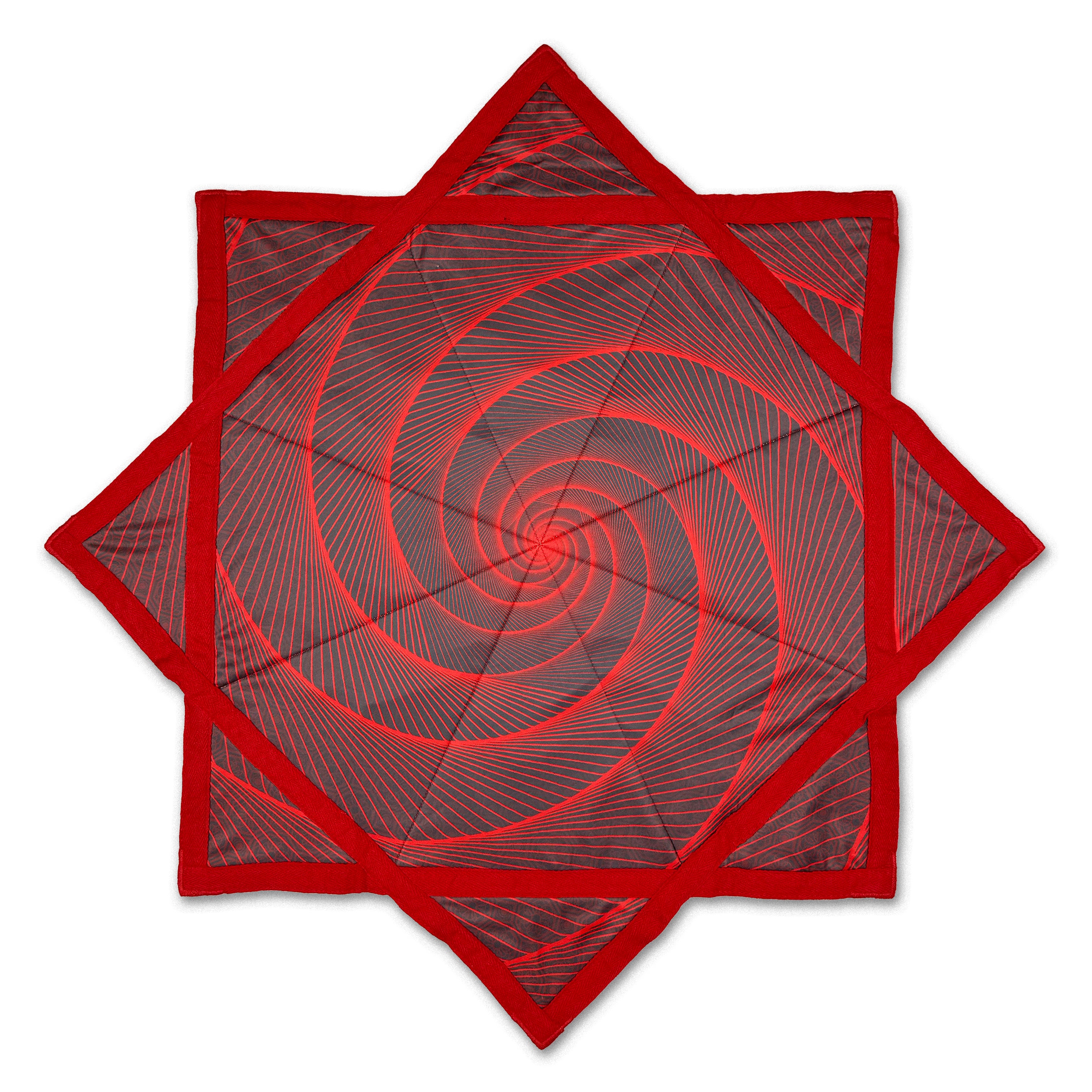 Lion Totem spinning flow star by First Earth, majestic rave prop with symbolic totem design 