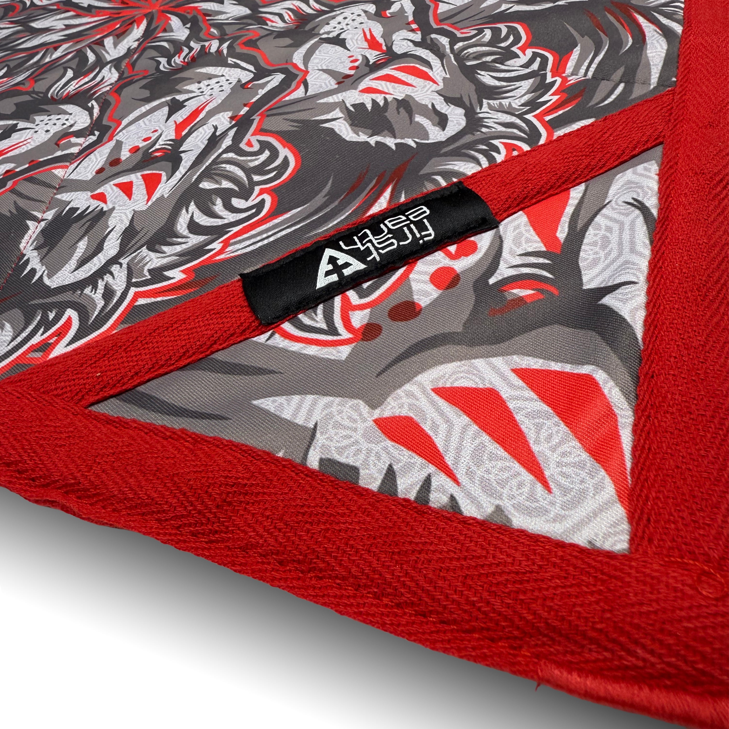 Lion Totem spinning flow star by First Earth, majestic rave prop with symbolic totem design 