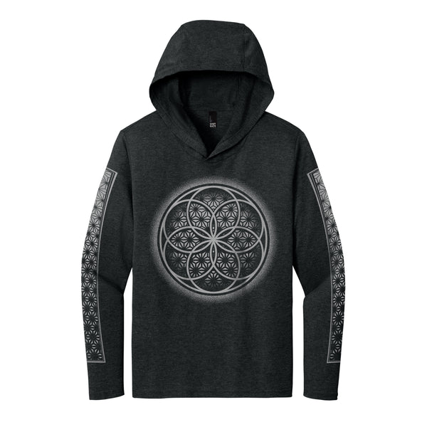 Flower of Life - Hooded Longsleeve T
