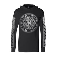 Flower of Life - Hooded Longsleeve T