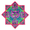 First Earth Meowthra 48-inch Mega Kaiju Flow Star – UV reactive spinning prop for rave and festival flow arts