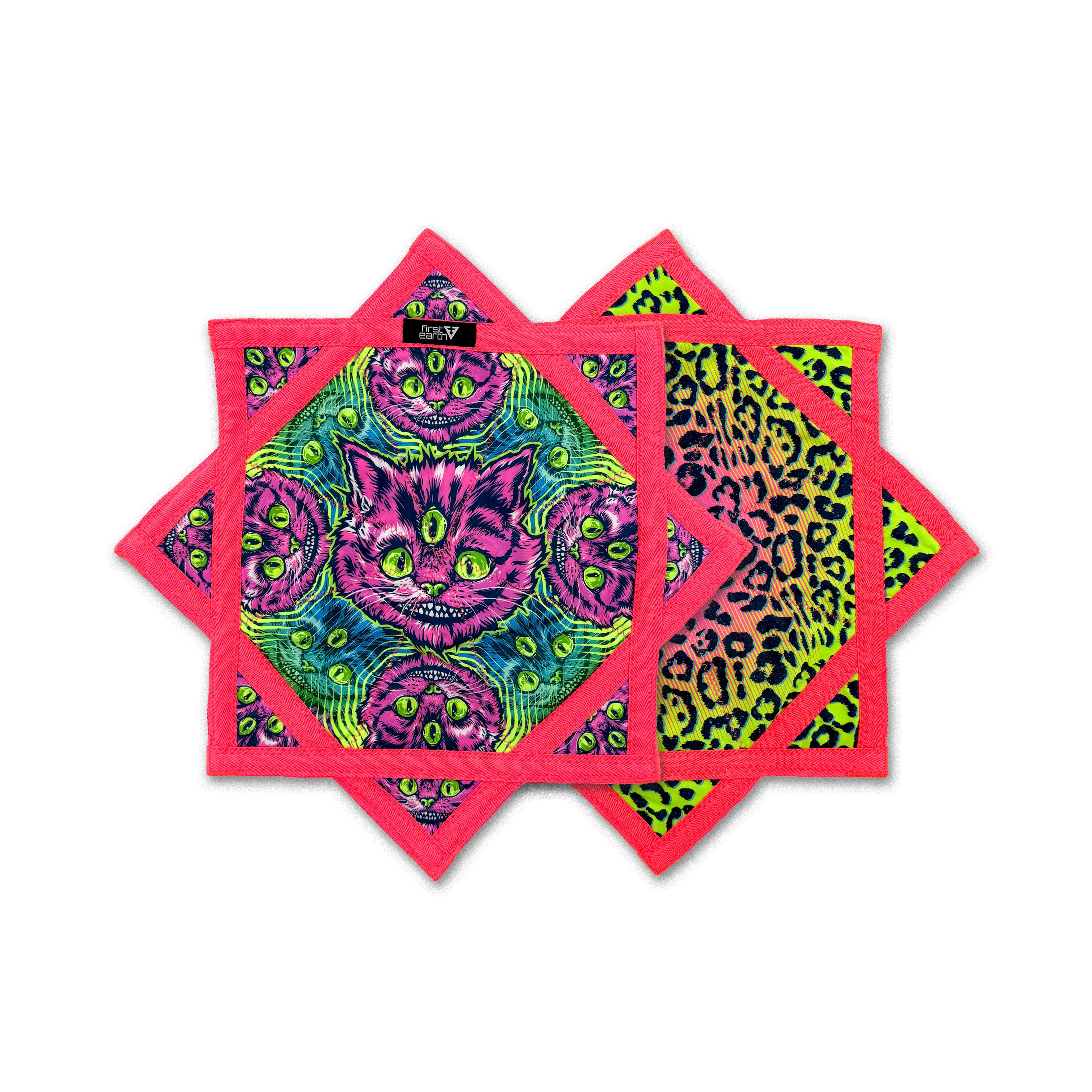 First Earth Mini Flow Star Cheshire Dreams UV reactive – ideal for festival flow and rave spinning artists