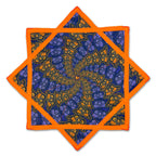 Monarch – UV spinning flow star by First Earth, vibrant butterfly-inspired rave prop for festivals and flow arts