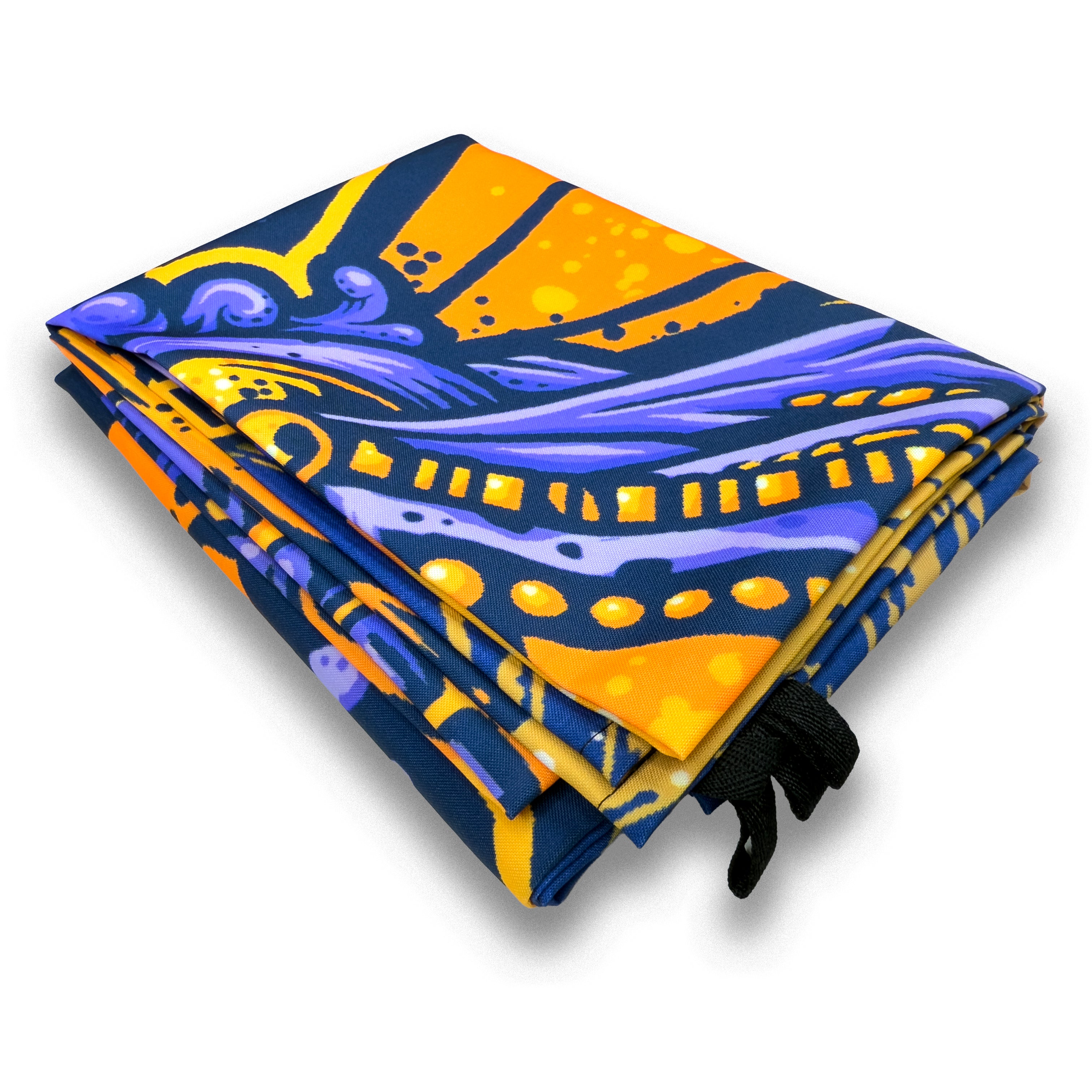 Monarch UV Reactive Tapestry by First Earth – glowing butterfly wall art for rave and EDM déco