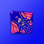 Monarch UV glow bandana by First Earth – lightweight rave accessory with glowing butterfly design, breathable and festival-ready 