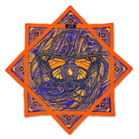 Monarch – UV spinning flow star by First Earth, versatile rave prop with glowing UV effect 