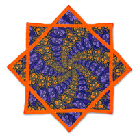 Monarch – UV spinning flow star by First Earth, versatile rave prop with glowing UV effect 
