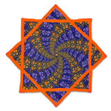 Monarch – UV spinning flow star by First Earth, versatile rave prop with glowing UV effect 