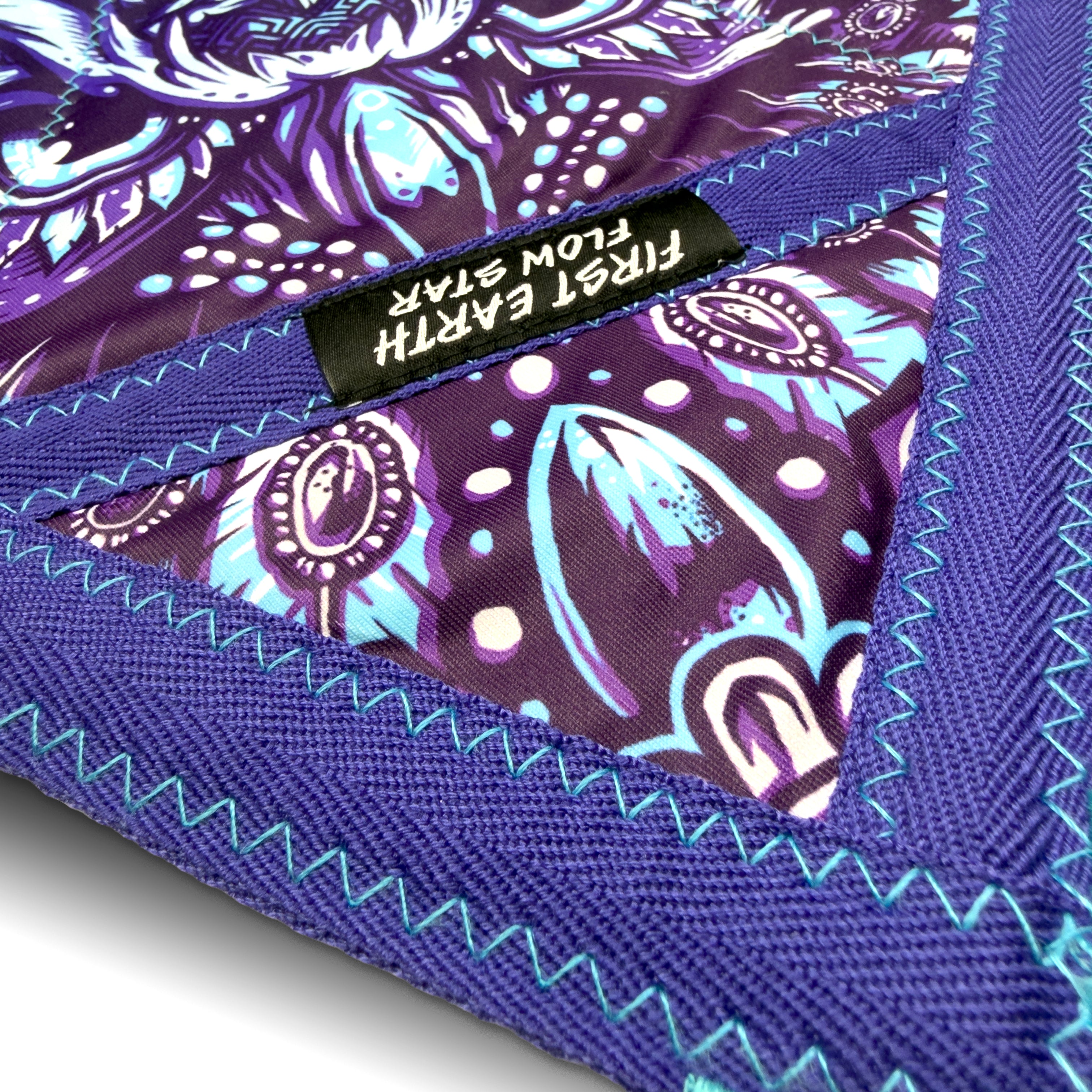 First Earth Owl Totem Flow Star prop for flow arts, spinning, raves, and festival performance