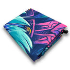 PsyTiger UV Reactive Tapestry by First Earth – neon tiger UV wall art for rave and EDM décor