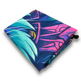 PsyTiger UV Reactive Tapestry by First Earth – neon tiger UV wall art for rave and EDM décor