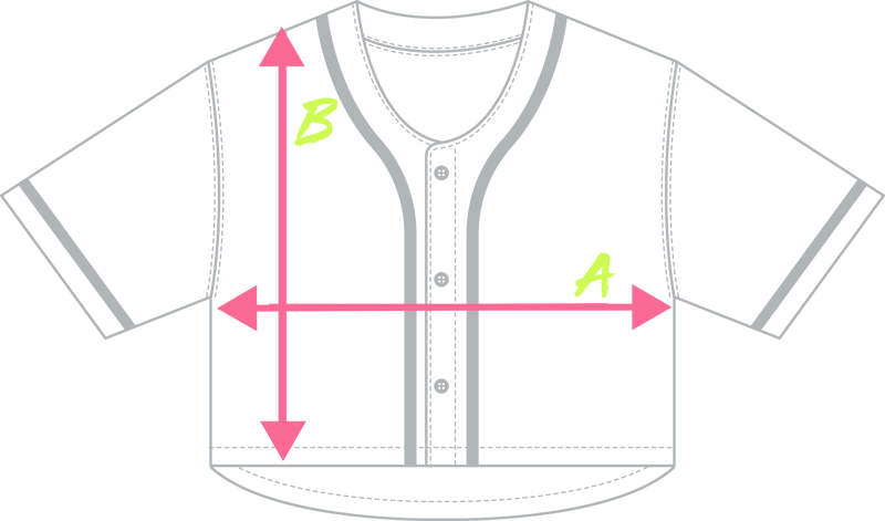 LOBSTARS / SAYONARA - Crop Baseball Jersey