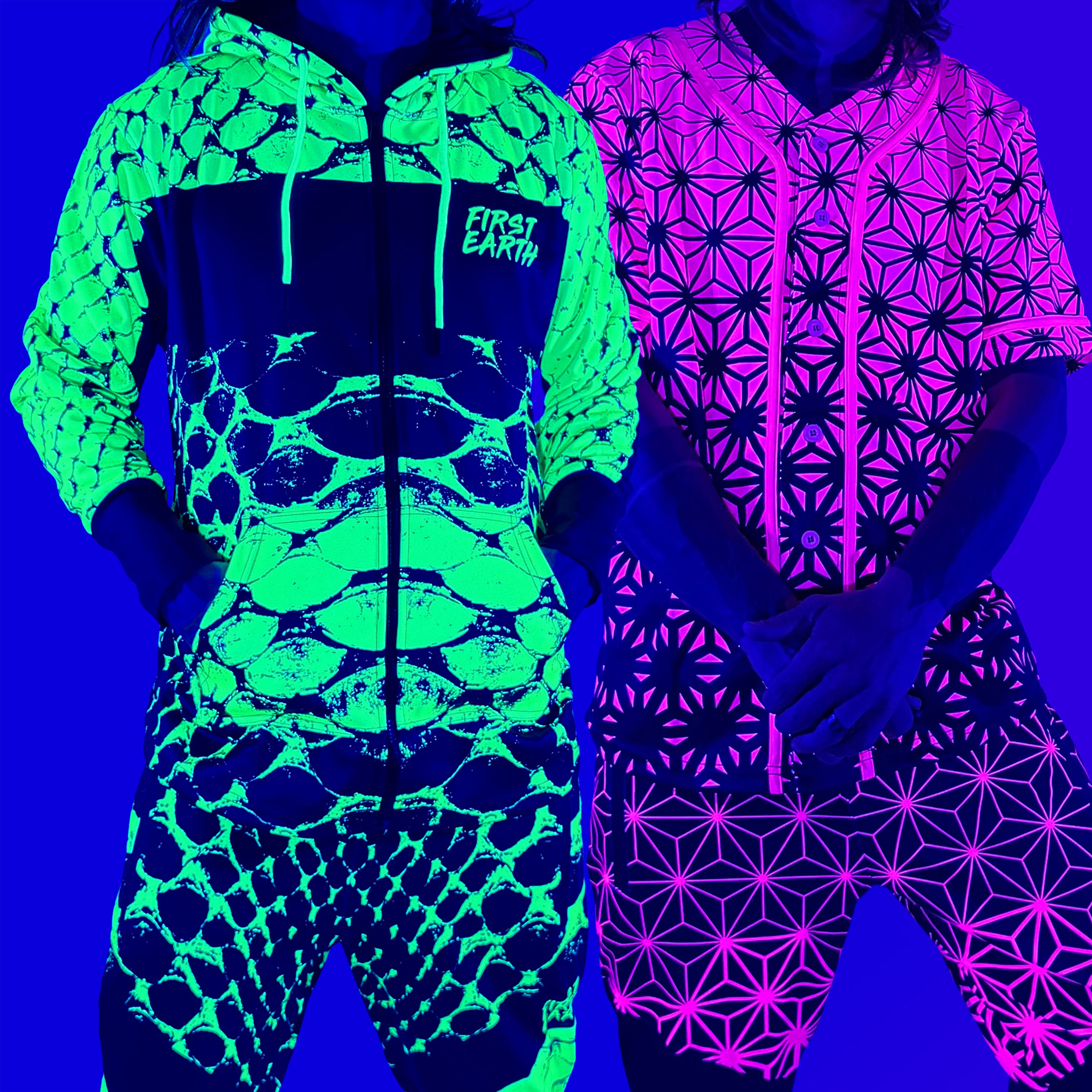 Sunflower of Life - UV - Baseball Jersey – First Earth