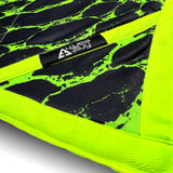 Neon Serpent – UV spinning flow star by First Earth, striking rave prop with serpent design 