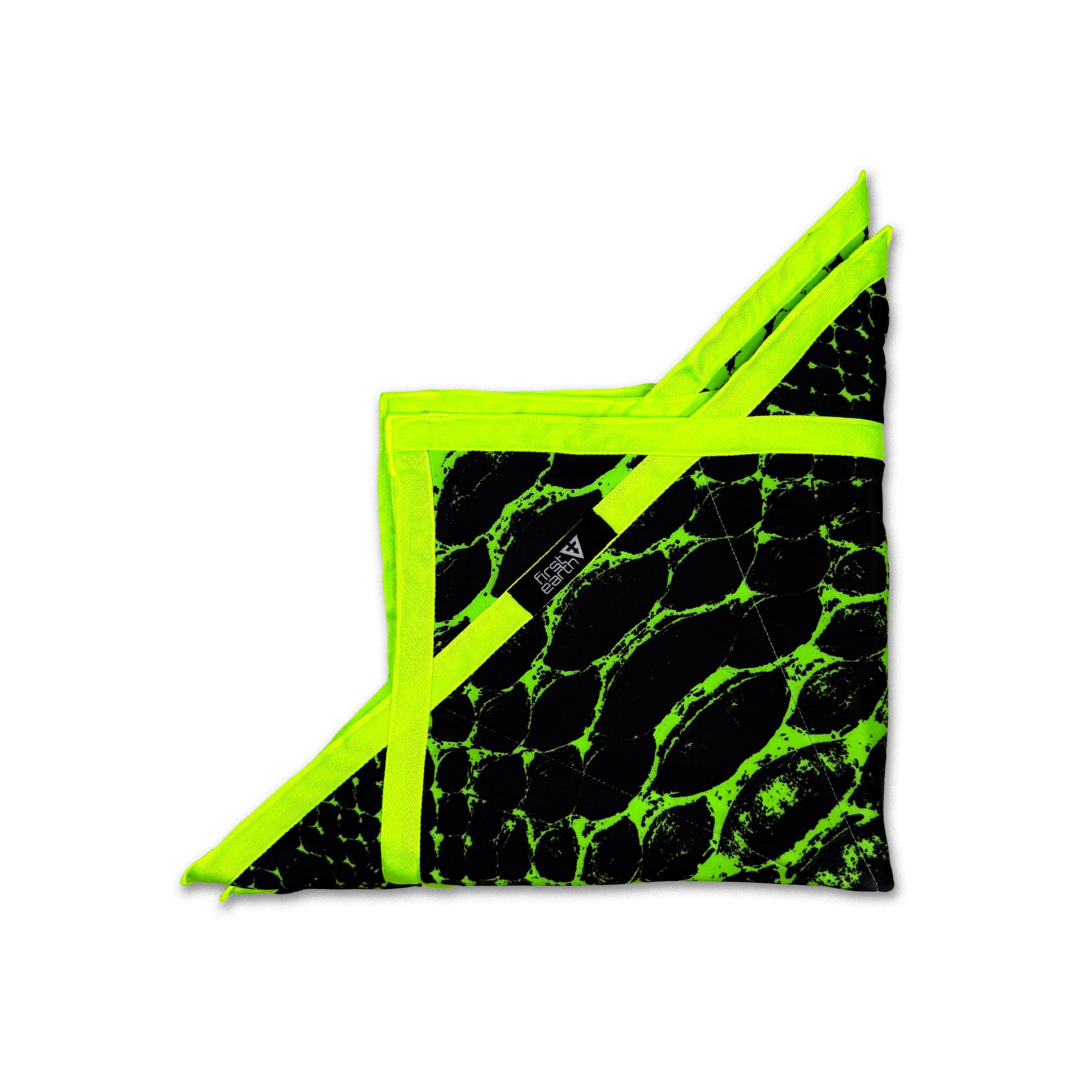 Neon Serpent – UV spinning flow star by First Earth, striking rave prop with serpent design 