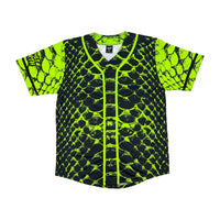 Neon Serpent - UV - Baseball Jersey