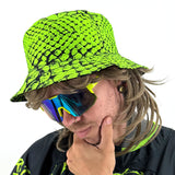Neon Serpent - UV - Bucket Hat