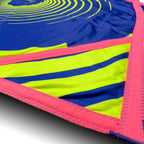 First Earth Spiral 1 48” Mega Kaiju Flow Star — color-switch UV rave prop built for huge, smooth spinning.