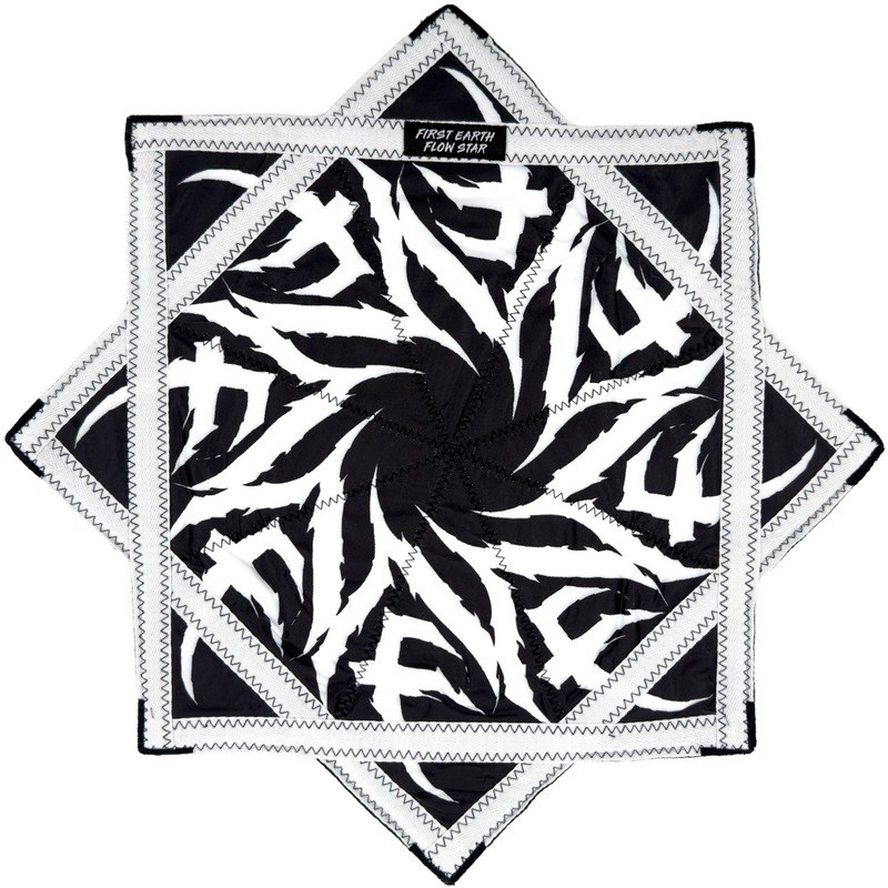 First Earth Tempest Blackout 20 inch mini UV flowstar front with dark storm-inspired artwork