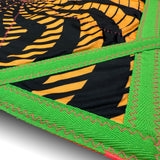 First Earth Spiral 3 Flow Star – UV reactive spiral design spinner perfect for festival and rave flow